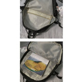 Nylon School Bag for College Teenagers Youth Rucksack Student Female Bookbag