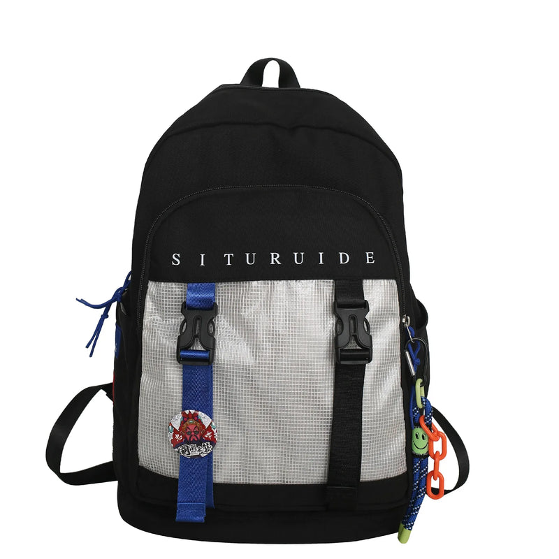 Girl School Bags Waterproof Backpacks Large Capacity Student Bags