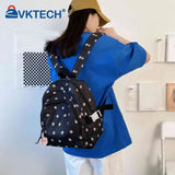 Floral Prints School Bag College Student Teenage Laptop Rucksack