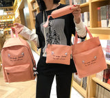 4 in 1 Backpack Set Girls Messenger Bag Women Ladies Backpack