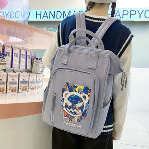 Girls School Bag Travel Laptop Backpack