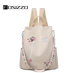 Anti-theft Stylish Women's Backpack Handbag