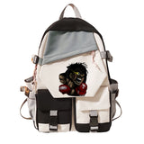Hajime No Ippo Anime Backpack Teen Large School Bag Harajuku Travel Unisex