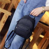 Mini Camo School Bag Style Backpack All-match Female Nylon Waterproof