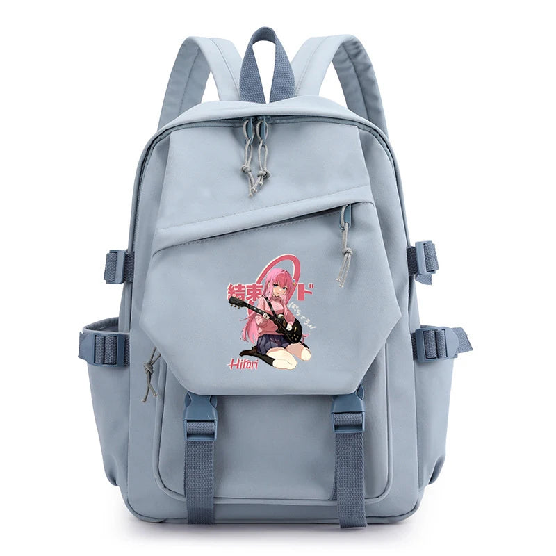 Outdoor Bocchi The Rock Anime Sports Backpack