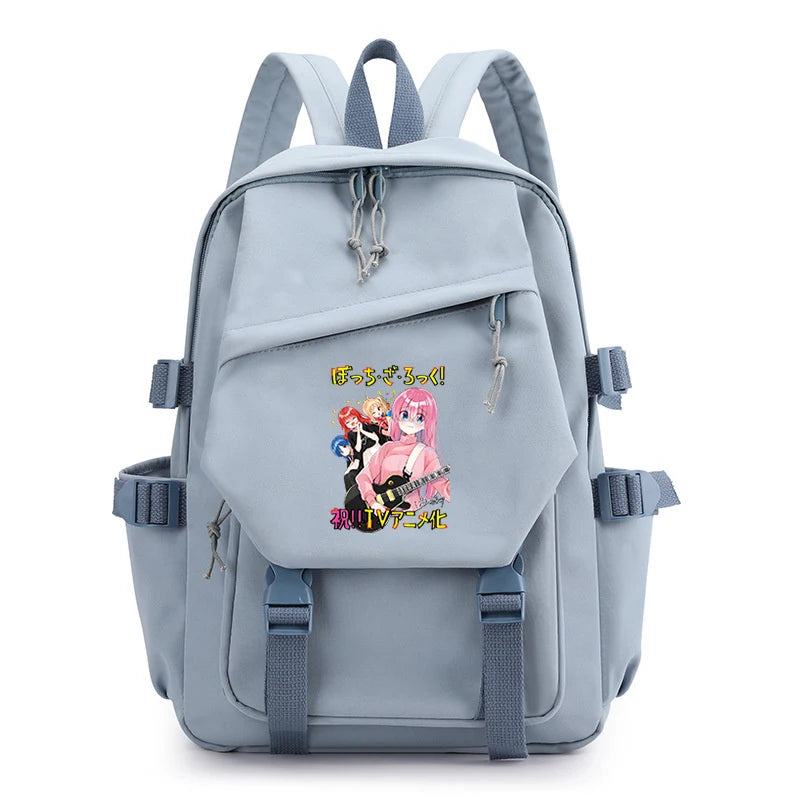 Outdoor Bocchi The Rock Anime Sports Backpack