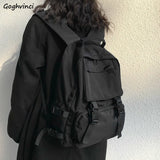Large Capacity Students Backpack Preppy Style