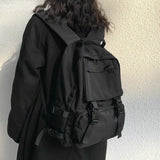 Preppy Students Backpack Large Travel Bag