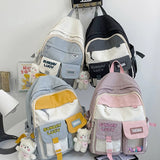 Girls Middle School Backpack Women Lightweight Travel Daypack Rucksack