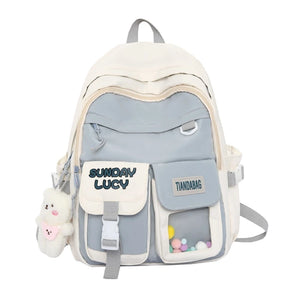 Girls Middle School Backpack Women Lightweight Travel Daypack Rucksack