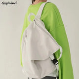 Canvas School-bags Unisex Large Capacity Designers Backpacks