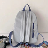 Waterproof Canvas Backpack Big Capacity School Book Bag