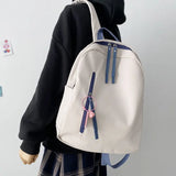 Waterproof Canvas Backpack Big Capacity School Book Bag