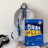 Waterproof Canvas Backpack Big Capacity School Book Bag