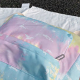 Canvas Tie-dye Harajuku Colorful Backpack Women