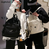 Embroidery Leisure Couples Harajuku Large Capacity Backpack