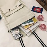 Women Hasp All-match Large Capacity Backpack