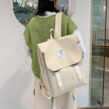 Women Hasp All-match Large Capacity Backpack