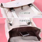 Women Hasp All-match Large Capacity Backpack
