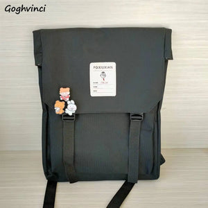 Women Hasp All-match Large Capacity Backpack