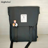 Women Hasp All-match Large Capacity Backpack