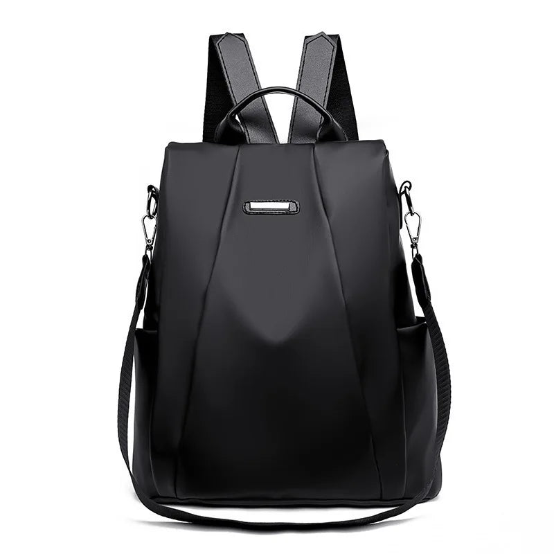 Nylon Waterproof Safety Backpack Women