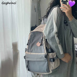 Backpack Women Multi-storage Travel Big Capacity Schoolbags Zipper Shoulder Bags