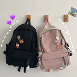 Backpack Women Multi-storage Travel Big Capacity Schoolbags Zipper Shoulder Bags