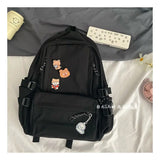 Backpack Women Multi-storage Travel Big Capacity Schoolbags Zipper Shoulder Bags