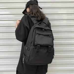 Harajuku Style Large Capacity Backpack for Women and Students