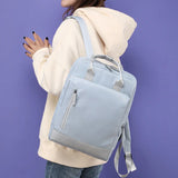 Waterproof Backpack for Teenage Girl Nylon Daily Travel Softback