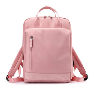 Waterproof Backpack for Teenage Girl Nylon Daily Travel Softback