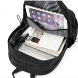 Men's Stylish Waterproof Backpack for School Travel Work