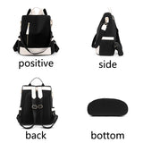 Women's Waterproof Anti-theft Shoulder Bag Backpack