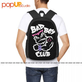 Bad Boys Club Tour 1990'S Style Backpack Large Capacity Bookbag Art Print Gymnas