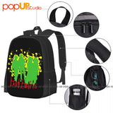 Bad Brains Quickness 89 Tour Band Backpack Large Capacity Storage Bag