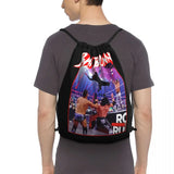 Bad Bunny Royal Rumble Splash Drawstring Bags Gym Bag Gym