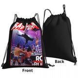 Bad Bunny Royal Rumble Splash Drawstring Bags Gym Bag Gym