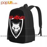 Bad Wolves La Backpack Foldable Gym Tote Bag Large Capacity