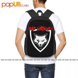 Bad Wolves La Backpack Foldable Gym Tote Bag Large Capacity