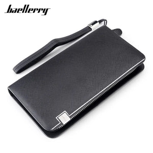 Baeller Multi-functional Long Clutch Wallets Men's Purse Male Wallets