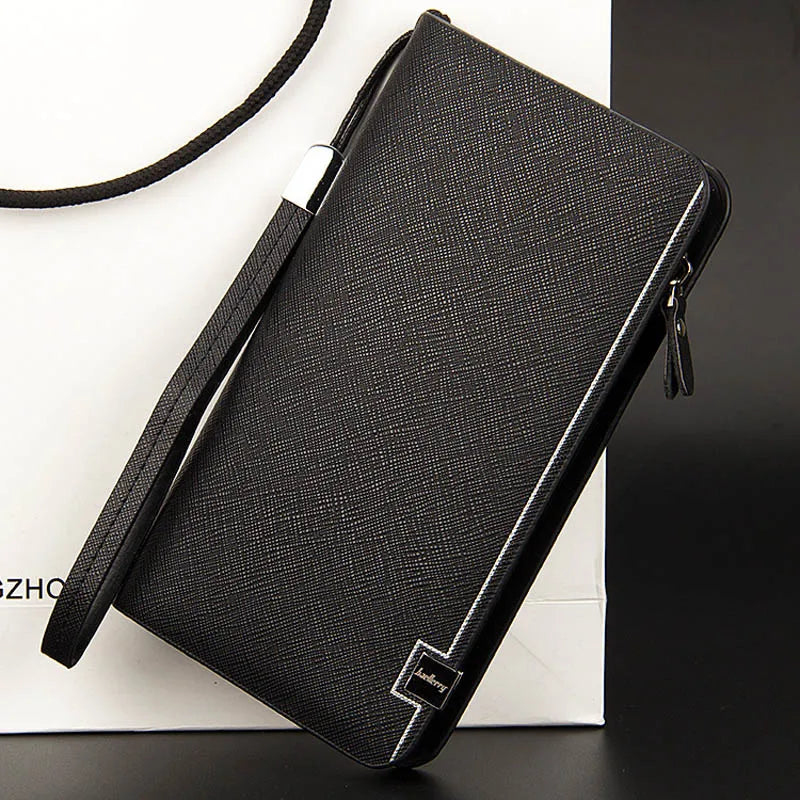 Baeller Multi-functional Long Clutch Wallets Men's Purse Male Wallets