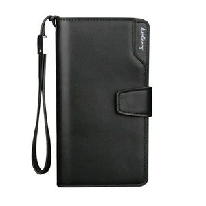 Baellery Men Wallets Casual Clutch Bag Long Wallet Handbag