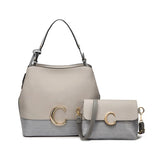 Female Handbag Set 3-Piece Tote Shoulder Crossbody Bag