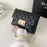 High-end Sense Chain Bag Diagonal Bag Ins Wild Casual One-shoulder Square