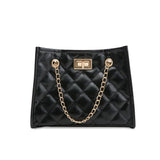 Chaoshilingge Chain Crossbody Bag Solid Color Messenger Bag