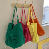 Large-capacity Canvas Tote Bag One-shoulder Japanese Style