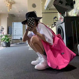 Large-capacity Canvas Tote Bag One-shoulder Japanese Style