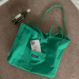 Large-capacity Canvas Tote Bag One-shoulder Japanese Style