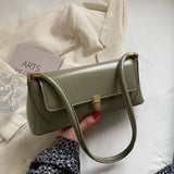 Spring Shoulder Bag Solid All-match Flap for Women